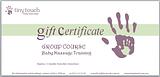 Gift Certificate Baby Massage Group Course