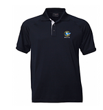 MCYS Mens Navy Short Sleeve Team Polo Shirt